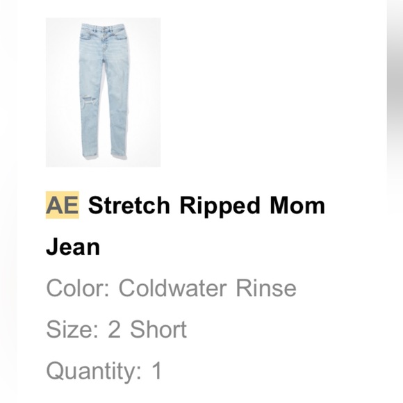 AE MOM JEANS - Picture 4 of 4